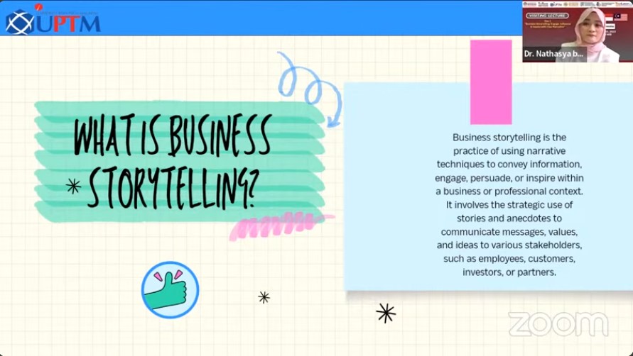INTERNATIONAL Visiting Lecture Business Storytelling: Engage, Influence &amp; Inspire with Your Narrative
