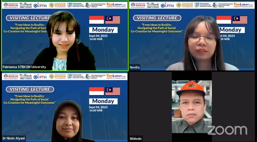 INTERNATIONAL VISITING LECTURE From Ideas to Reality: Navigating the Path of Social Co-Creation for Meaningful Outcomes