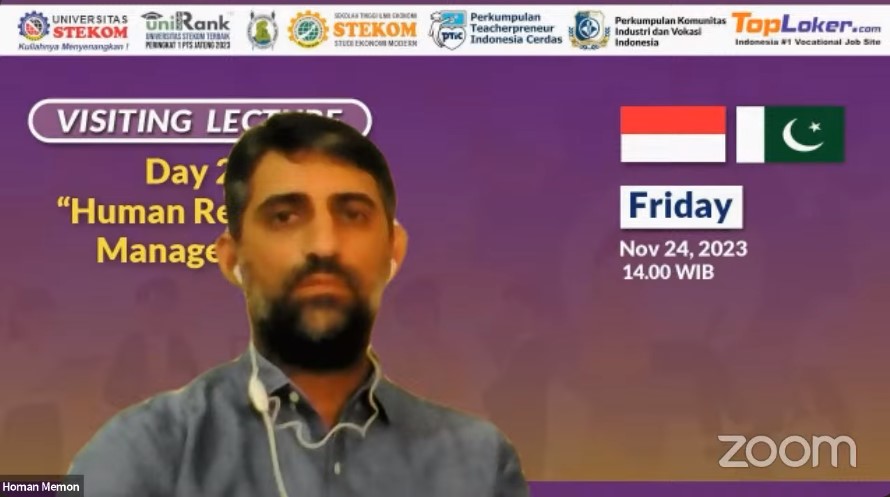 INTERNATIONAL Visiting Lecture Human Resource Management
