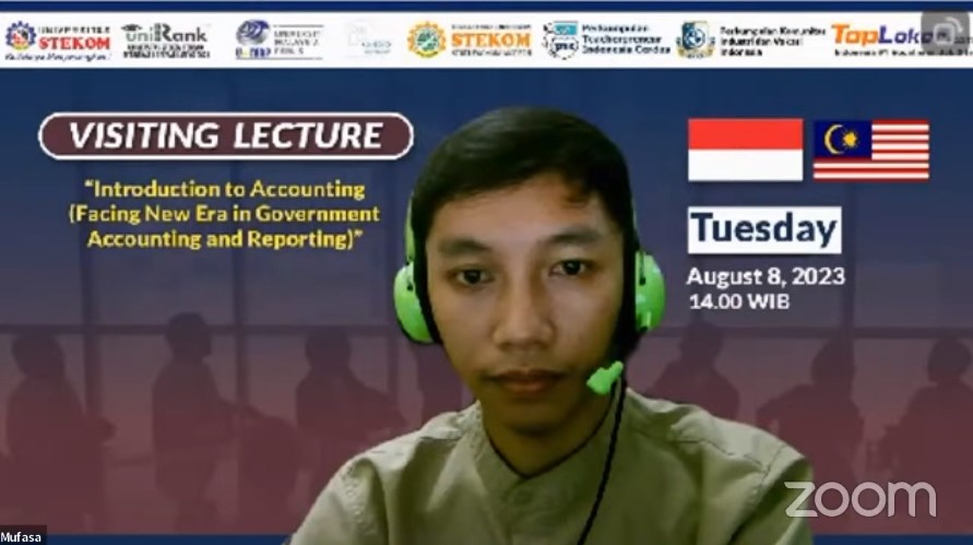 INTERNATIONAL VISITING LECTURE Introduction to Accounting (Facing New Era in Government Accounting and Reporting)