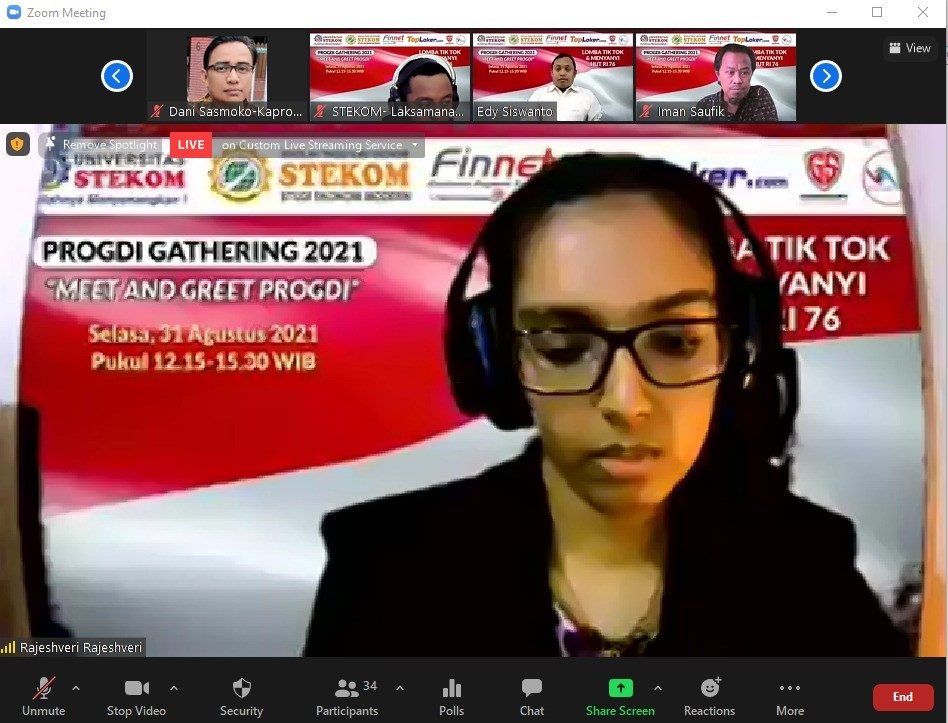MEET AND GREET PROGDI STEKOM 2021