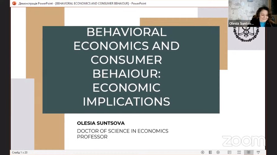 Visiting Lecture Behavioral Economics and Consumer Behaviour : Economic Implications