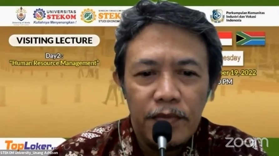 VISITING LECTURE Day 2 Human Resource Management  
