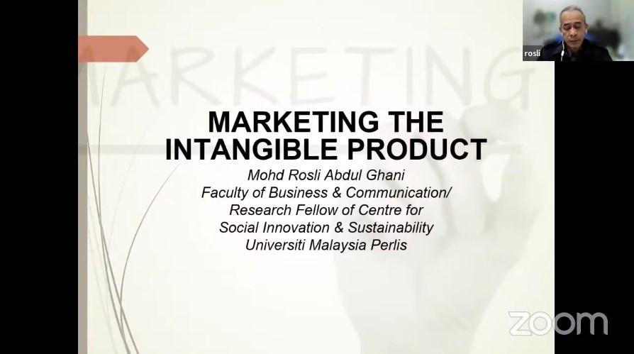 Visiting Lecture Day 4 Marketing the Intangible Products