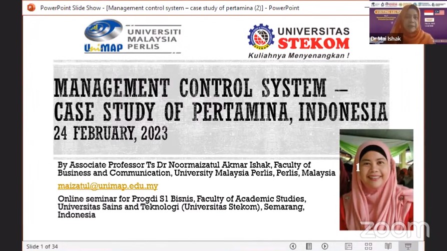 VISITING LECTURE DAY 5 Management Control System (Pertamina Case Study)