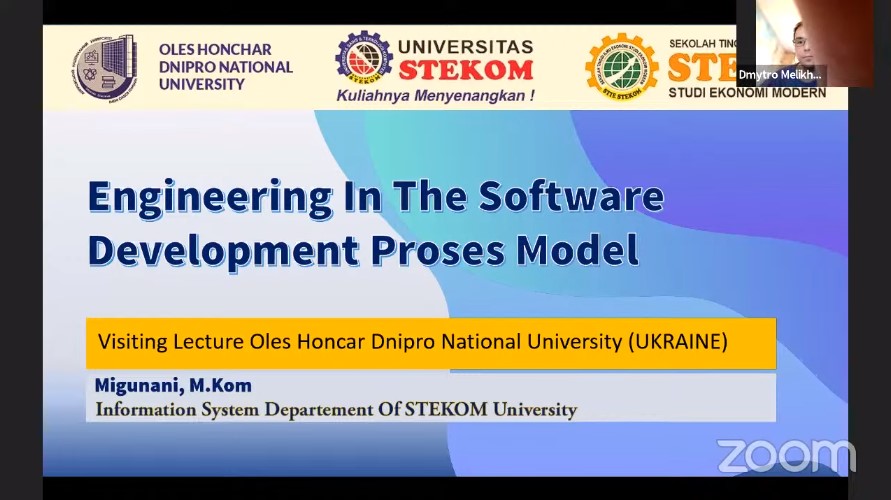 Visiting Lecture Engineering in the Software Development Process Model