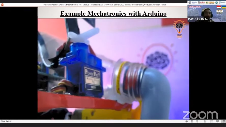 Visiting Lecture Machatronics in Era Digital Transformation