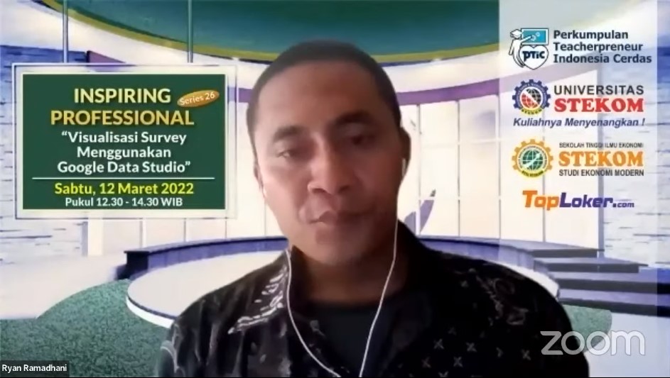 Visualisasi Survey Menggunakan Google Data Studio
