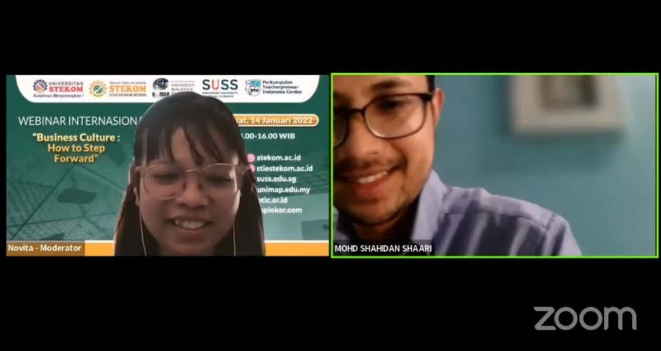 WEBINAR INTERNASIONAL Business Culture : How to Step Forward