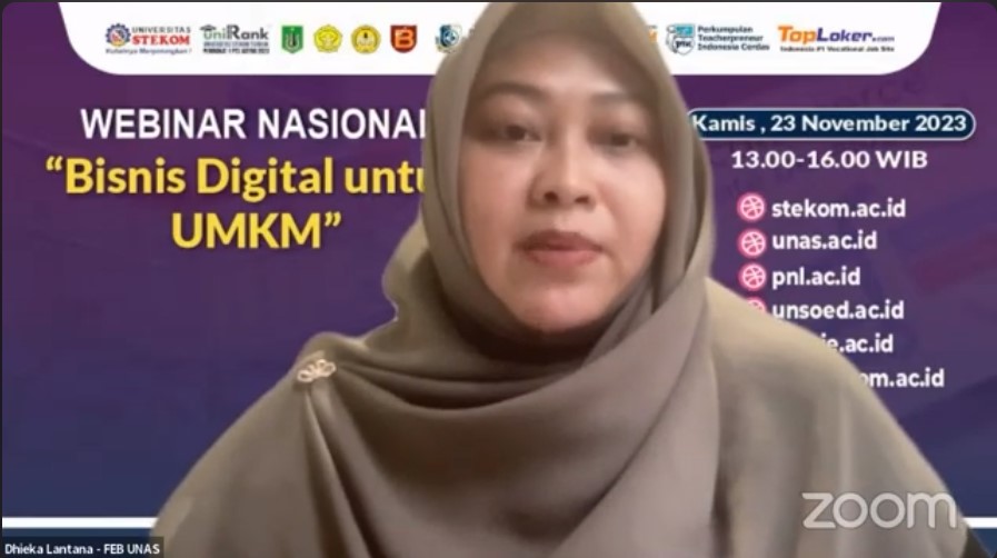 WEBINAR NASIONAL Bisnis Digital untuk UMKM