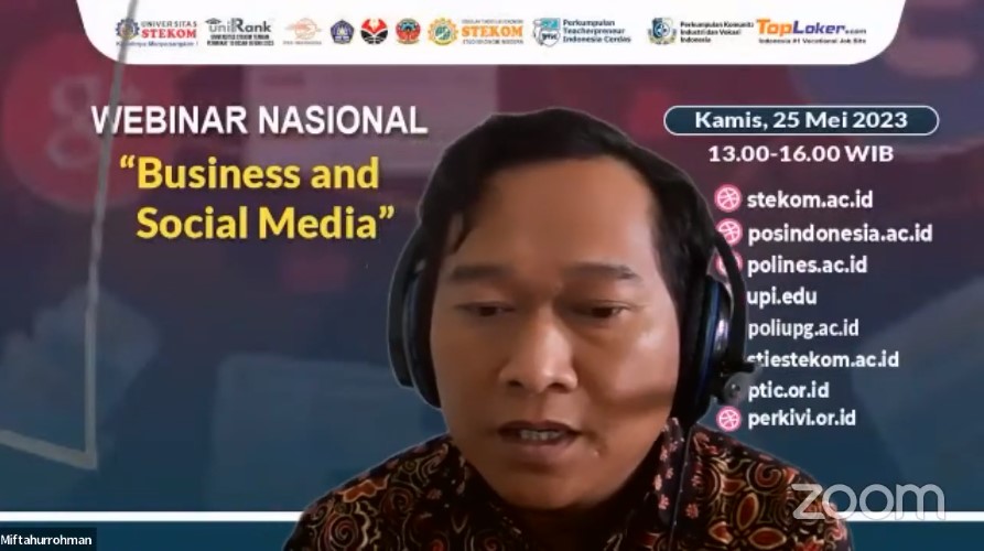 WEBINAR NASIONAL Business and Social Media