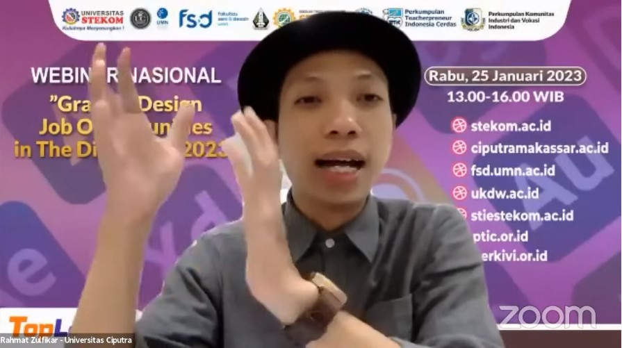 WEBINAR NASIONAL Graphic Design Job Opportunities in The Digital Era 2023