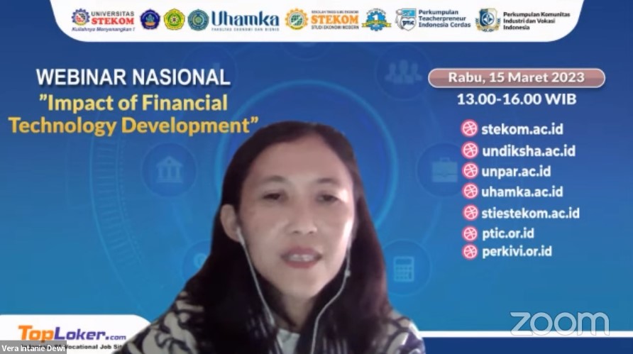WEBINAR NASIONAL Impact of Financial Technology Development