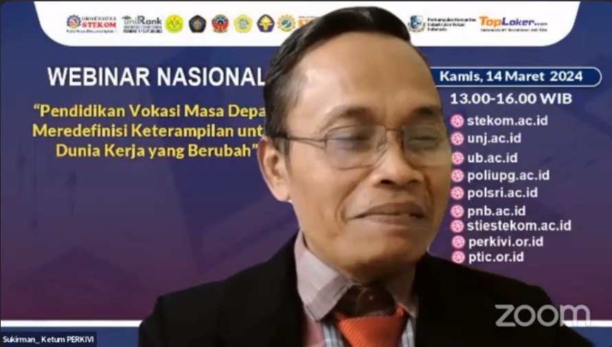 WEBINAR NASIONAL Pendidikan Vokasi Masa Depan: Meredefinisi Keterampilan untuk Dunia Kerja yang Berubah