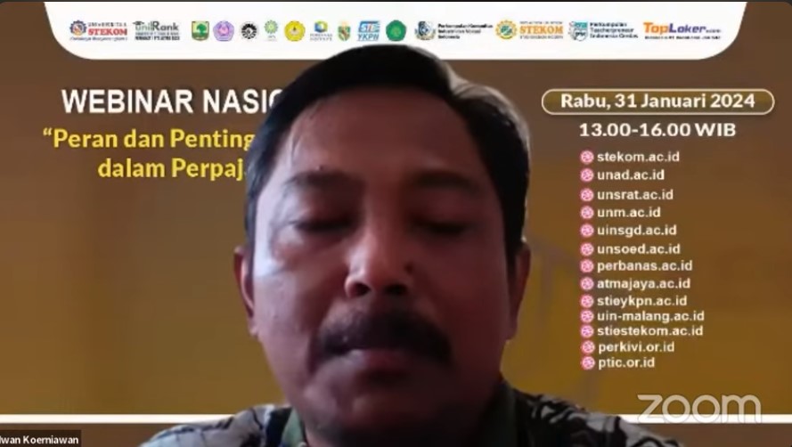 WEBINAR NASIONAL Peran dan Pentingan NPWP dalam Perpajakan