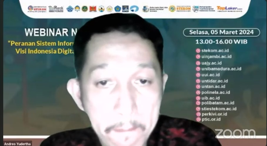 WEBINAR NASIONAL Peranan Sistem Informasi dalam Mencapai Visi Indonesia Digital 2045 (VID2045)