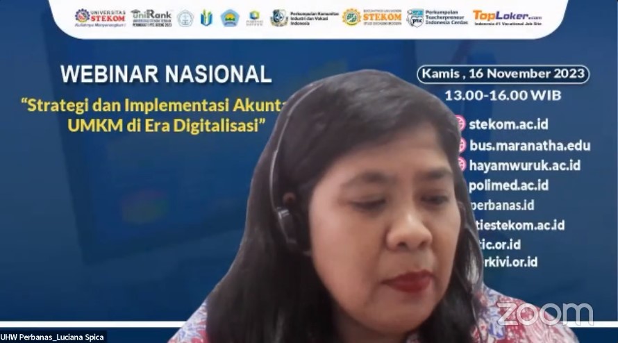 WEBINAR NASIONAL Strategi dan Implementasi Akuntansi UMKM di Era Digitalisasi