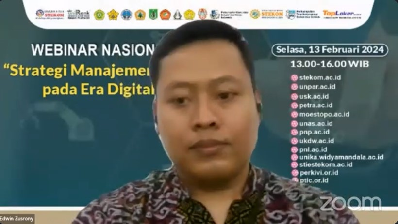WEBINAR NASIONAL Strategi Manajemen Bisnis pada Era Digital