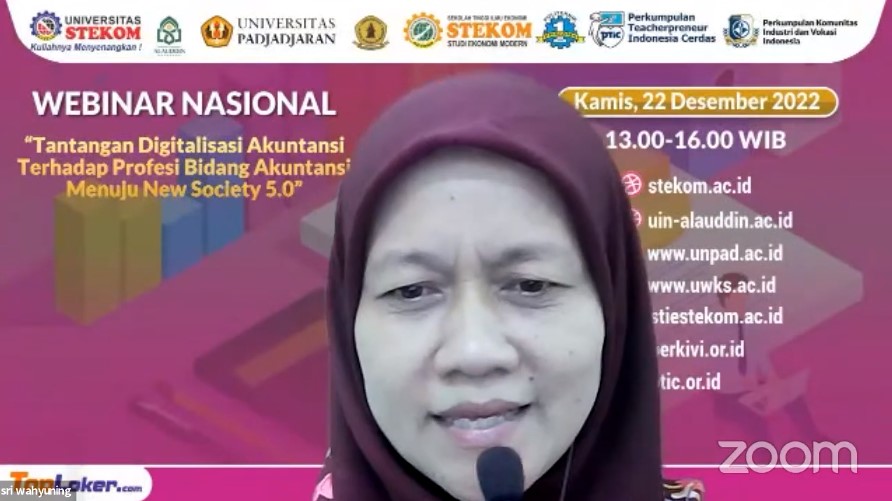 WEBINAR NASIONAL Tantangan Digitalisasi Akuntansi Terhadap Profesi Bidang Akuntansi Menuju New Society 5.0