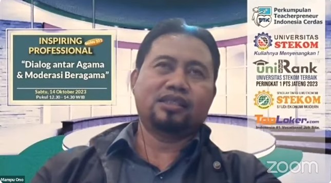 INSPIRING PROFESSIONAL Dialog antar Agama &amp; Moderasi Beragama