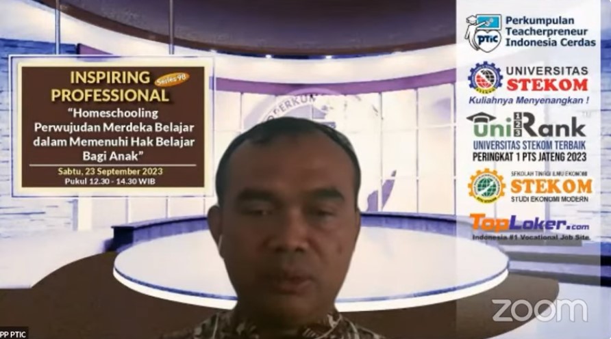 INSPIRING PROFESSIONAL Homeschooling Perwujudan Merdeka Belajar dalam Memenuhi Hak Belajar Bagi Anak
