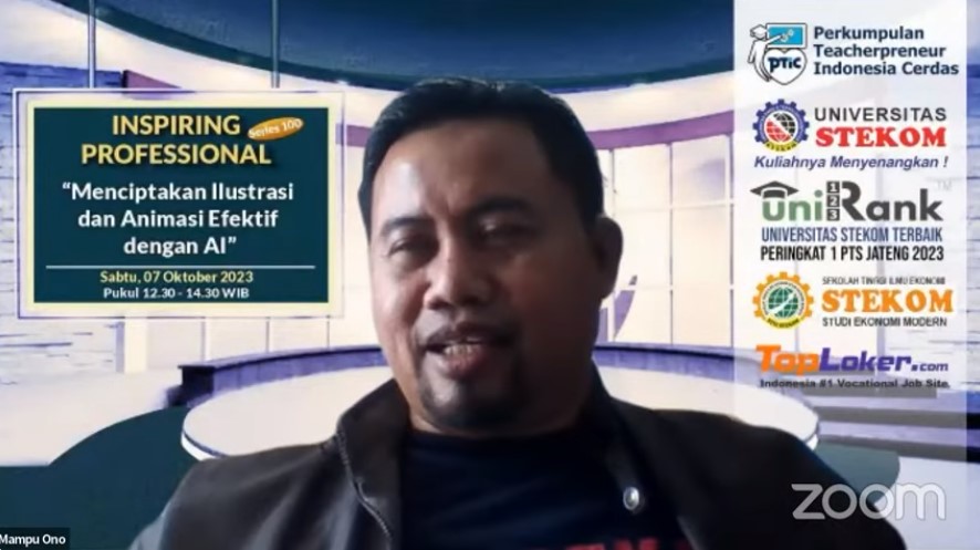 INSPIRING PROFESSIONAL Menciptakan Ilustrasi dan Animasi Efektif dengan AI