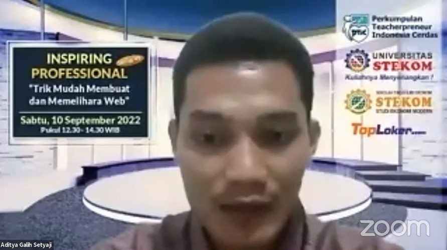 INSPIRING PROFESSIONAL Trik Mudah Membuat dan Memelihara Web