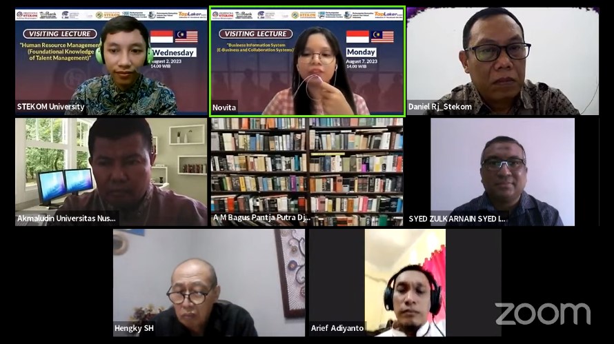 INTERNATIONAL VISITING LECTURE Business Information System (E-Business and Collaboration Systems)