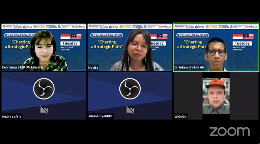 INTERNATIONAL VISITING LECTURE Charting a Strategic Path