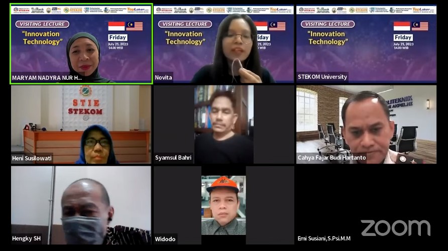 International Visiting Lecture Innovation Technology