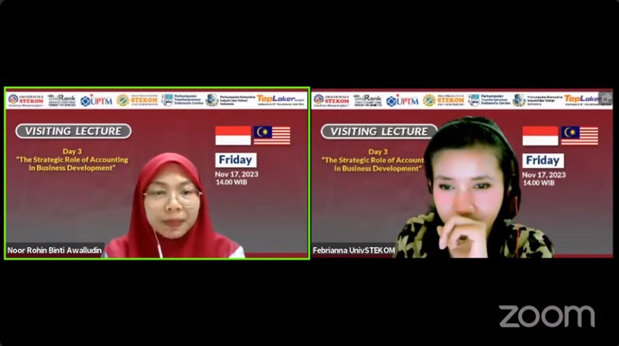 INTERNATIONAL Visiting Lecture The Strategic Role of Accounting in Business Development