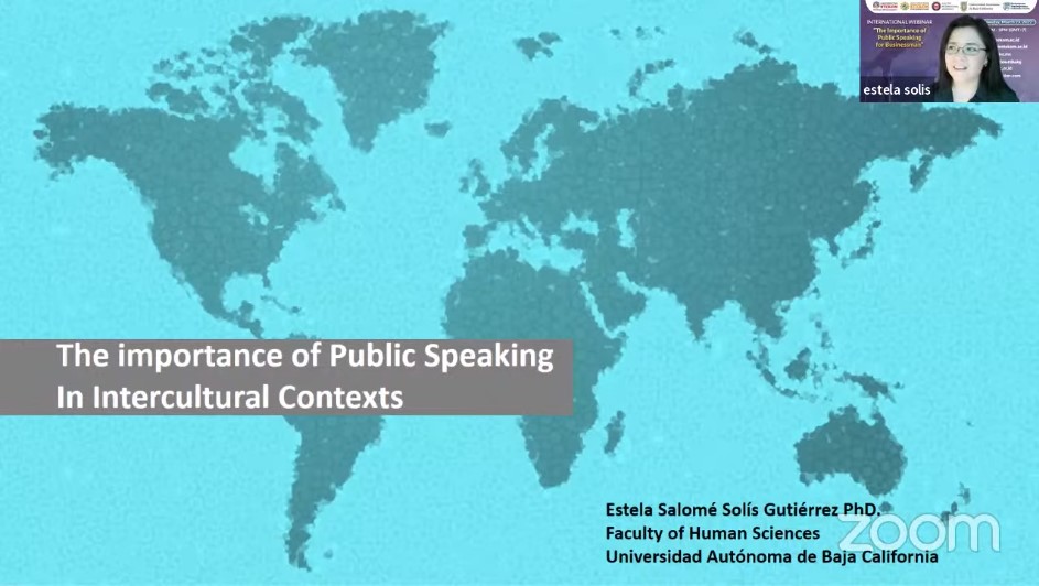 INTERNATIONAL WEBINAR The Importance of Public Speaking for Businessman