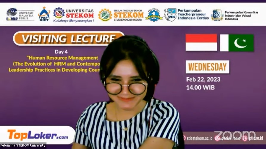 VISITING LECTURE DAY 4 Human Resouce Management (The Evolution of HRM and Contemporary Leadership Practices in Developing Countries)