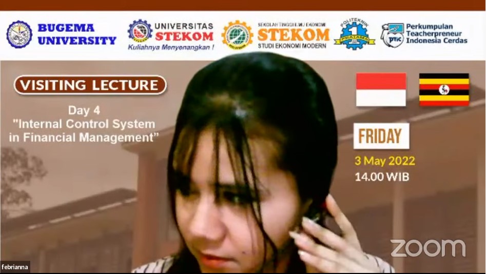 VISITING LECTURE ''Internal Control System in Financial Management''