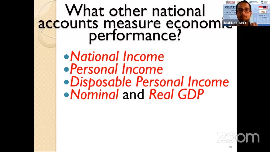 VISITING LECTURE ''Principles of Economics/International Economics''