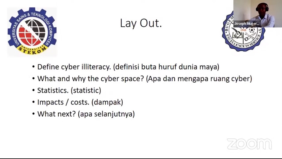 VISITING LECTURE ''The Impact of Cyber Ignorance to Economics''