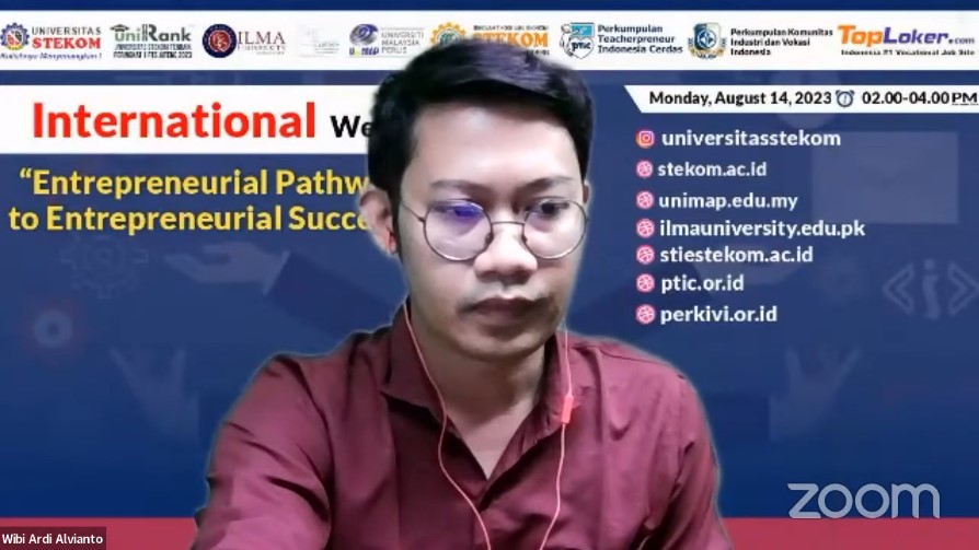 WEBINAR INTERNASIONAL Entrepreneurial Pathway to Entrepreneurial Success