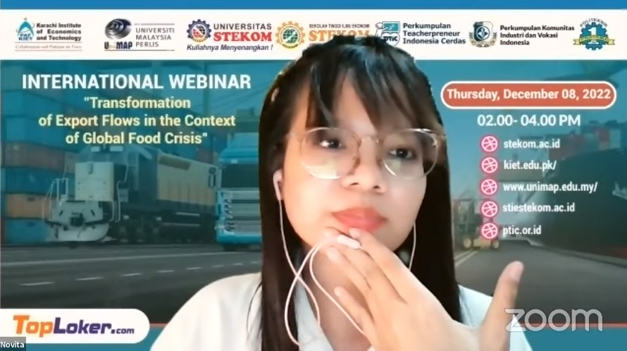 WEBINAR INTERNASIONAL Transformation of Export Flows in the Context of Global Food Crisis