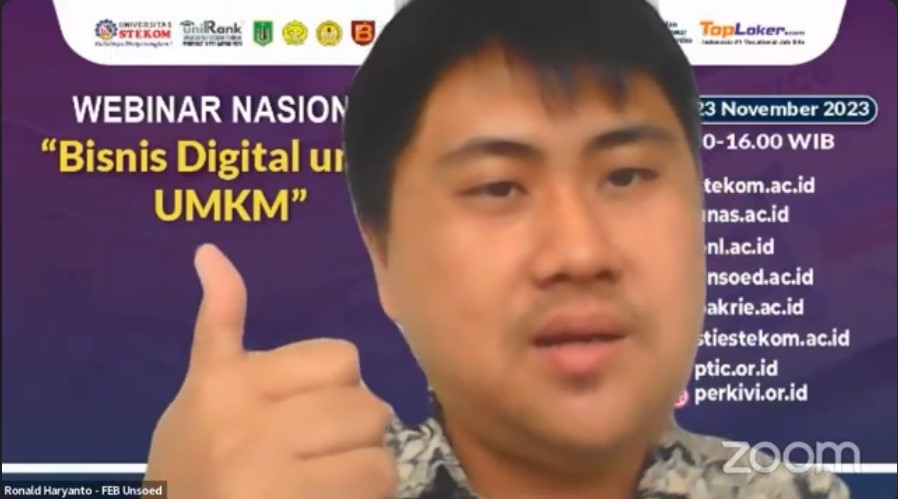 WEBINAR NASIONAL Bisnis Digital untuk UMKM