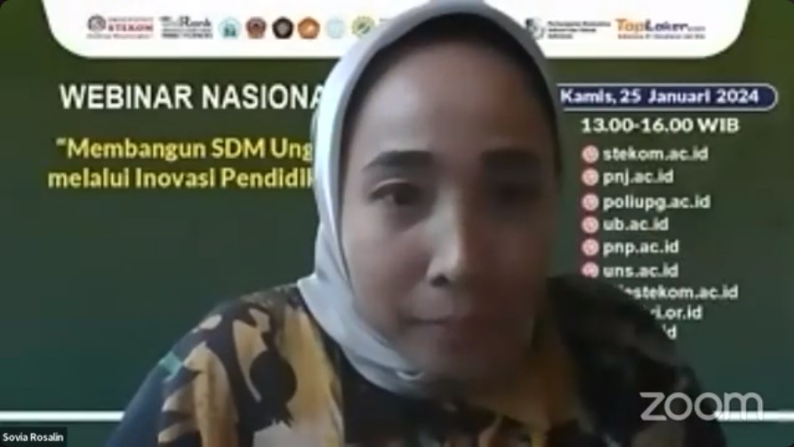 WEBINAR NASIONAL Membangun SDM Unggul melalui Inovasi Pendidikan