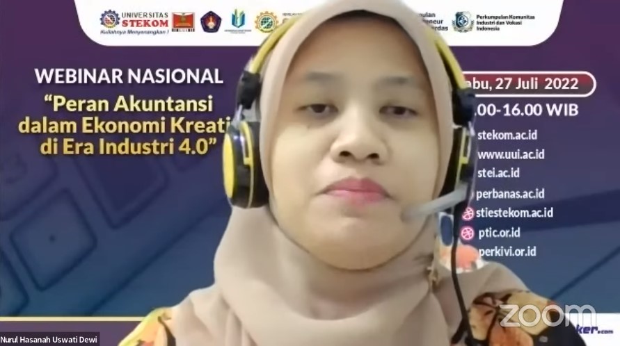 WEBINAR NASIONAL ''Peran Akuntansi dalam Ekonomi Kreatid di Era Industri 4.0''