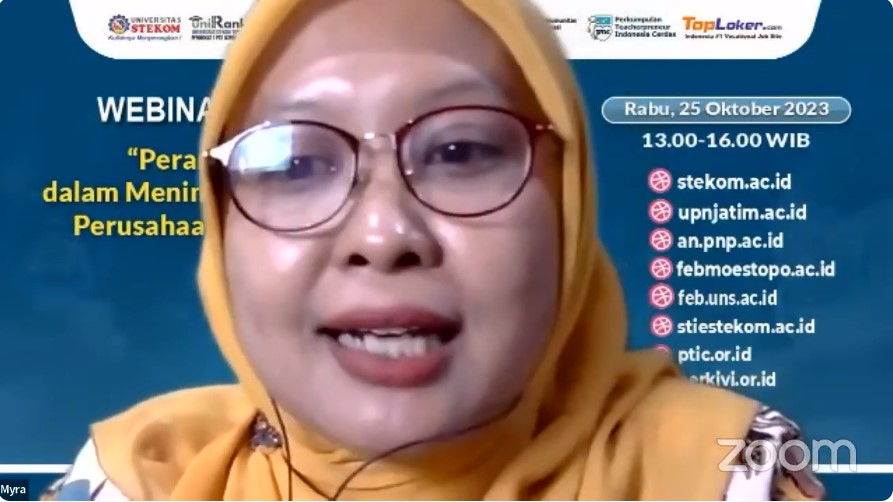 WEBINAR NASIONAL Peran Manajemen dalam Meningkatkan Daya Saing Perusahaan di Era Disruptif