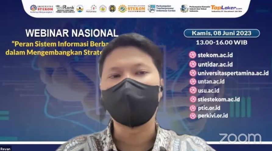 WEBINAR NASIONAL Peran Siste, Informasi Berbasis AI dalam  Mengembangkan Strategi Bisnis
