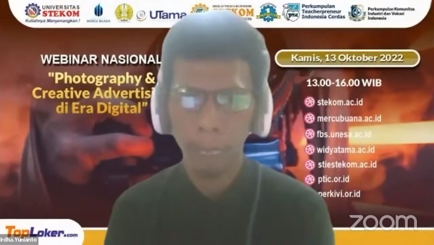 WEBINAR NASIONAL Photography &amp; Creative Advertising di Era Digital