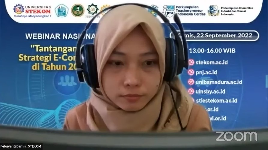 WEBINAR NASIONAL Tantangan dan Strategi E-Commerce di Tahun 2022