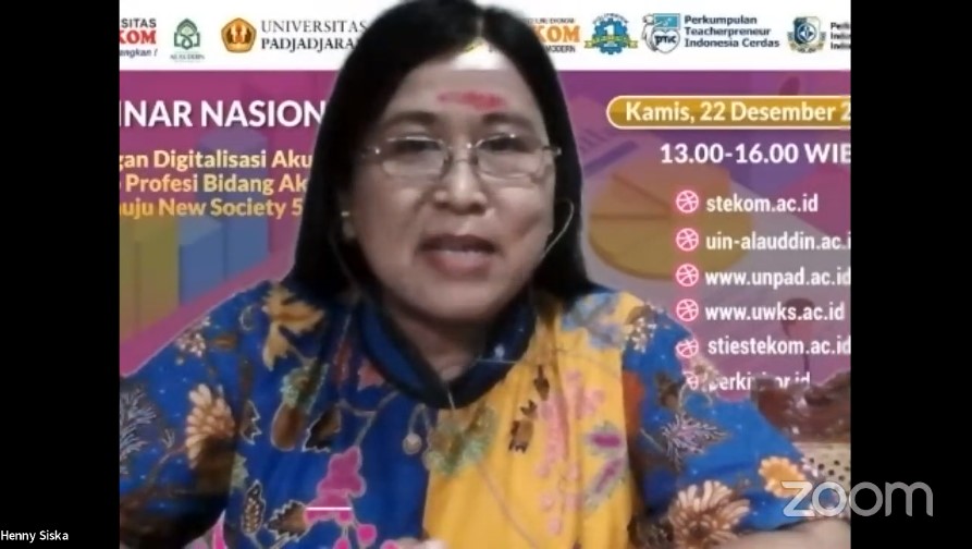 WEBINAR NASIONAL Tantangan Digitalisasi Akuntansi Terhadap Profesi Bidang Akuntansi Menuju New Society 5.0