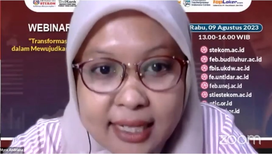 WEBINAR NASIONAL Transformasi Akuntansi Digital dalam Mewujudkan Jiwa Enterpreneurship
