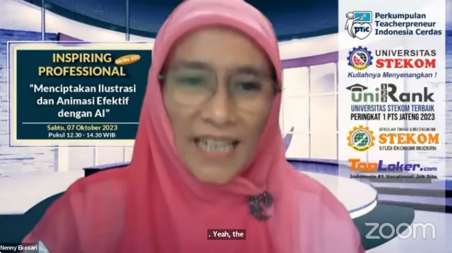 INSPIRING PROFESSIONAL Menciptakan Ilustrasi dan Animasi Efektif dengan AI