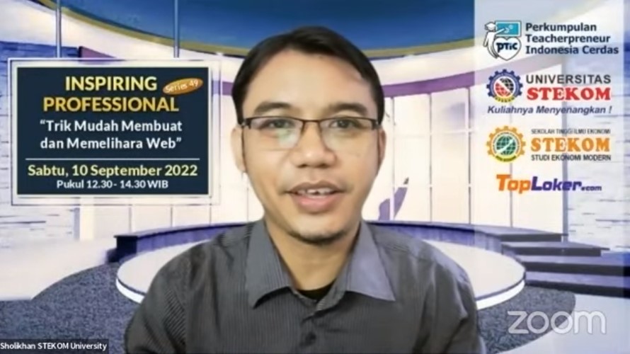 INSPIRING PROFESSIONAL Trik Mudah Membuat dan Memelihara Web