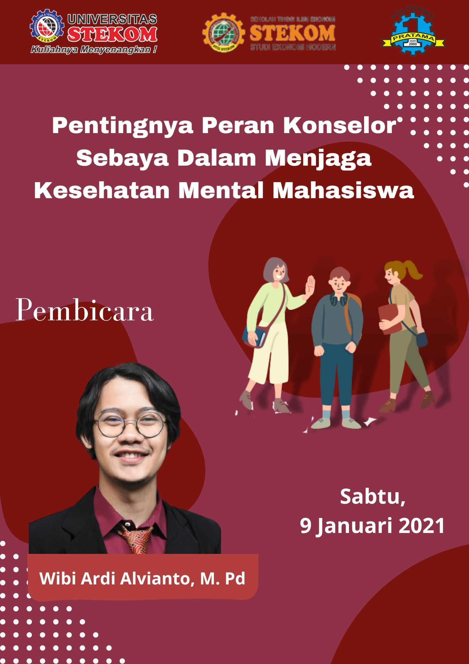 Pentingnya peran konselor sebaya dalam menjaga kesehatan mental mahasiswa